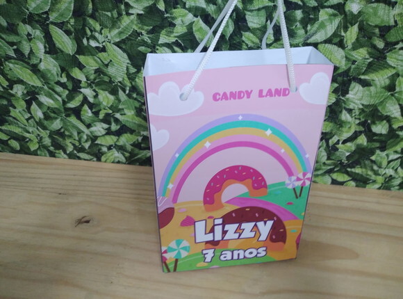 Sacola Confeitaria Doces Personalizada Pronta Entrega
