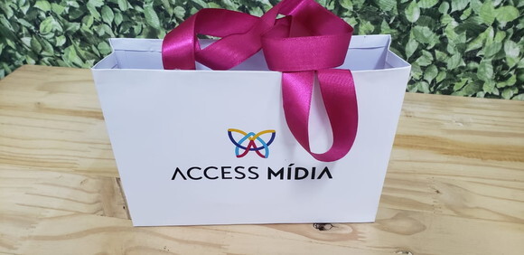 Sacola Empresarial Personalizada Pronta Entrega