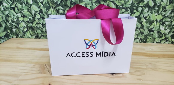 Sacola Empresarial Personalizada Pronta Entrega