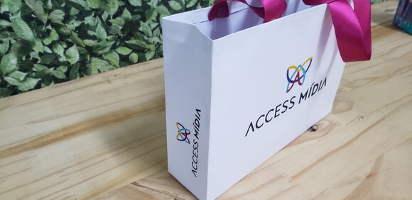 Sacola Empresarial Personalizada Pronta Entrega