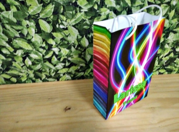 Sacola Neon Personalizada Pronta Entrega