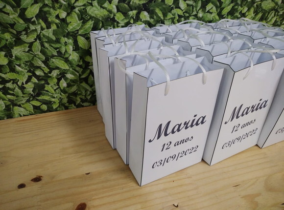 Sacola Personalizada Pronta Entrega Diversas Cores