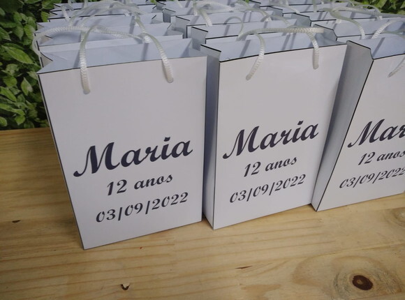 Sacola Personalizada Pronta Entrega Diversas Cores