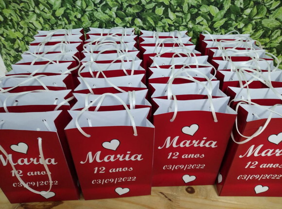 Sacola Personalizada Pronta Entrega Diversas Cores