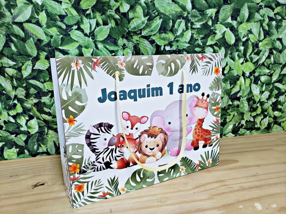 Sacola Personalizada Safari Mod Horizontal