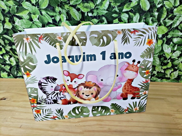 Sacola Personalizada Safari Mod Horizontal