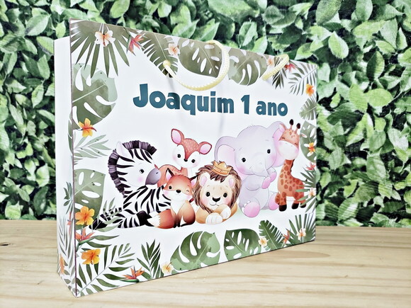 Sacola Personalizada Safari Mod Horizontal