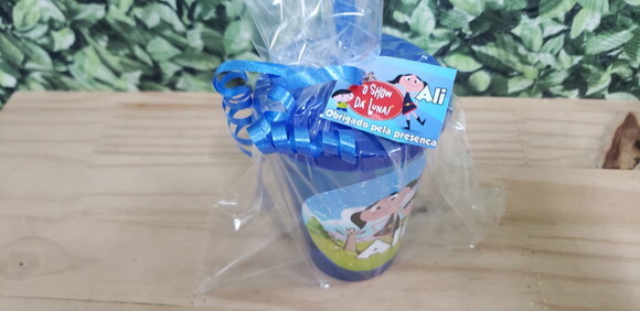 Show da Luna Copos Canudos Personalizados e Embalados