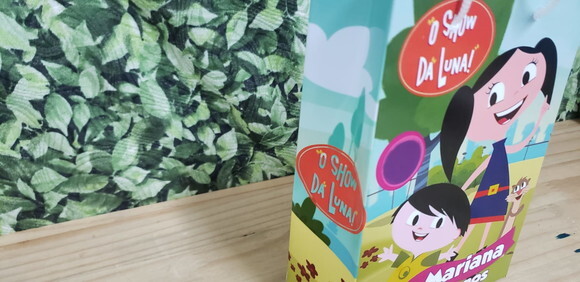 Show da Luna Sacola Personalizada Menina Pronta Entrega