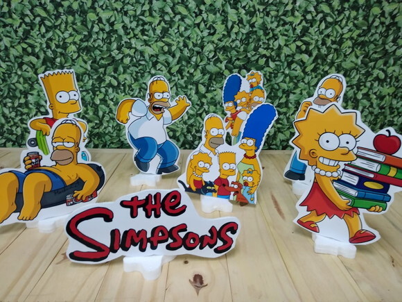 Simpson Kit de Mesa 8 Peças Pronta Entrega