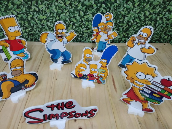 Simpson Kit de Mesa 8 Peças Pronta Entrega