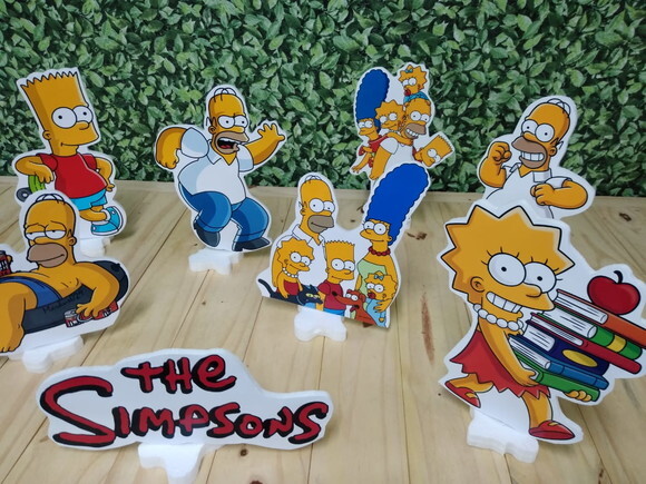 Simpson Kit de Mesa 8 Peças Pronta Entrega
