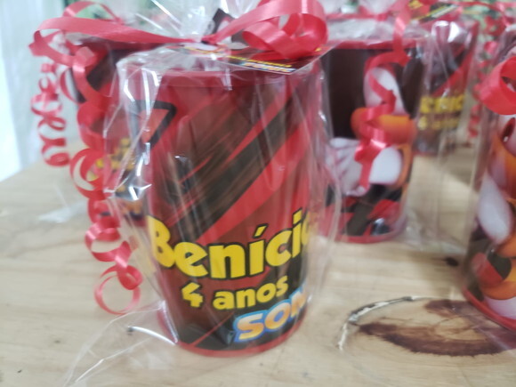 Sonic Shadow Lembrancinha Cofrinho Embalado Personalizado