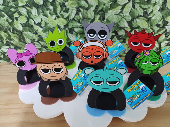 Sprunki Lembrancinha Porta Bombom Personalizada
