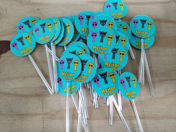Sprunki Topper para Docinhos 36 Unidades