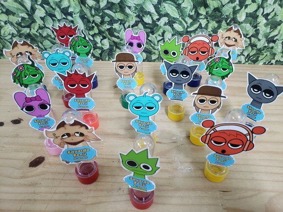 Sprunki Tubetes Personalizados Pronta Entrega
