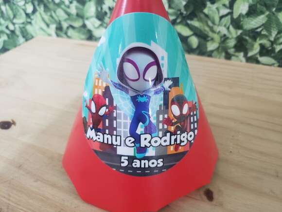 Spyder e Seus Amigos Chapeuzinho Personalizado
