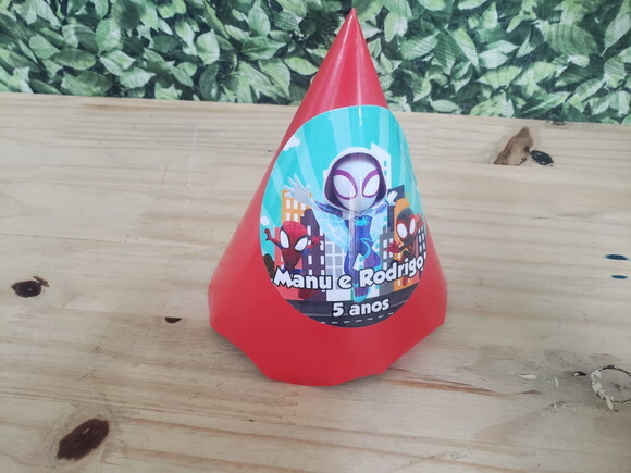 Spyder e Seus Amigos Chapeuzinho Personalizado