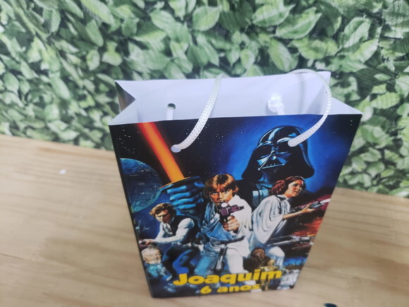 Star Wars Sacola Personalizada Pronta Entrega