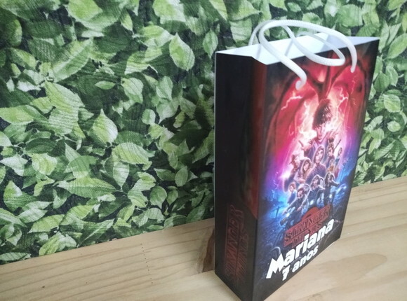 Strangers Things Sacola Personalizada Pronta Entrega