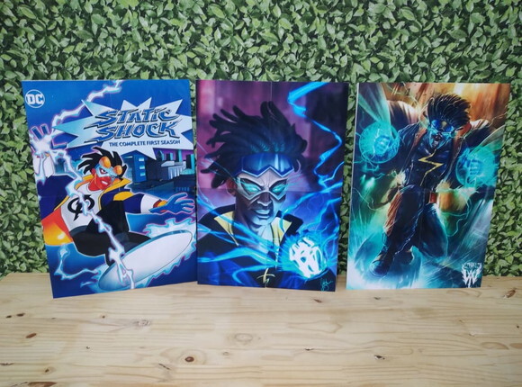 Super Choque 3 Painéis Decorativos Pronta Entrega