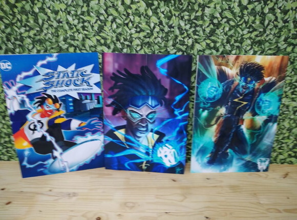 Super Choque 3 Painéis Decorativos Pronta Entrega