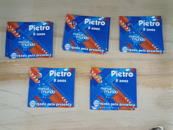 Tag Personalizada Diversos Temas Tam 4x4 cm Pronta Entrega
