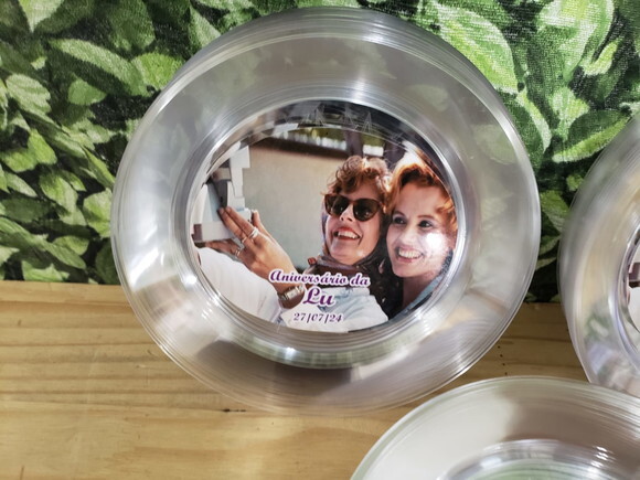 Telma e Louise Prato Sobremesa Personalizado Todos Temas
