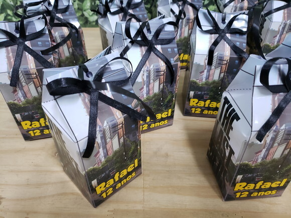 The Last Of Us Caixa Milk Personalizada Pronta Entrega