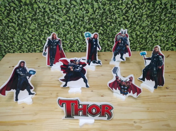 Thor Kit de Mesa Displays 8 Peças Pronta Entrega