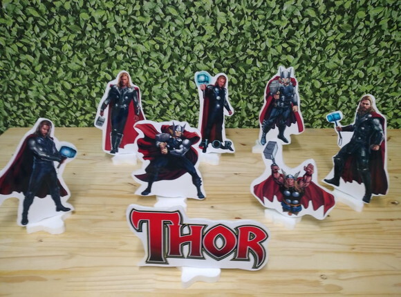 Thor Kit de Mesa Displays 8 Peças Pronta Entrega