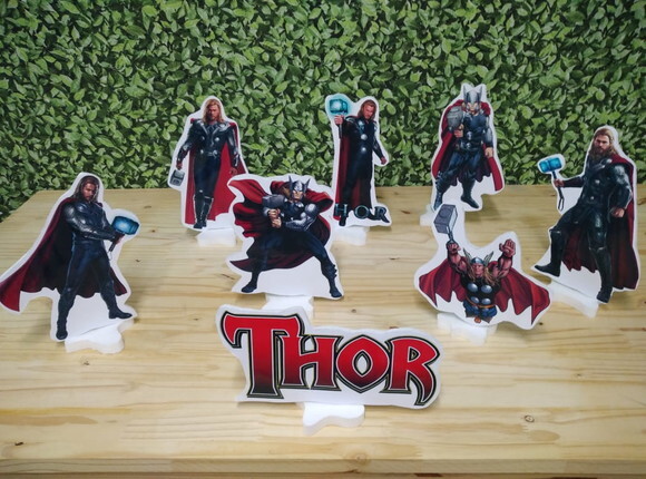 Thor Kit de Mesa Displays 8 Peças Pronta Entrega