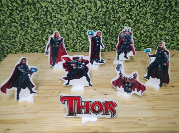 Thor Kit de Mesa Displays 8 Peças Pronta Entrega