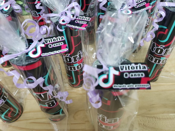 Tik Tok Lembrancinha Pega Varetas Personalizada