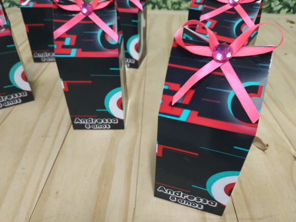 Tik Tok Lembrancinhas Caixa Milk Pronta Entrega