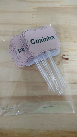 Topper para Docinhos 48 Unidades Pronta Entrega