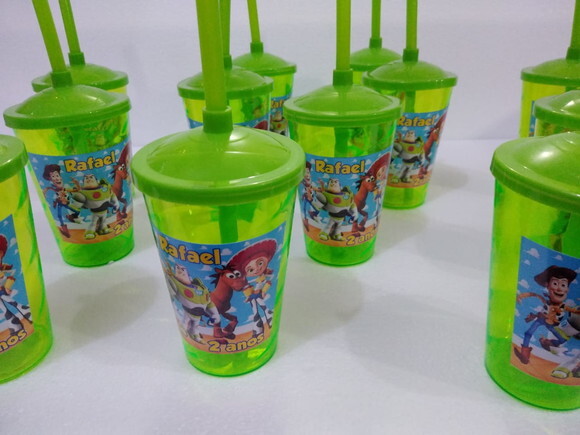 Toy Story Copo Canudo Personalizado