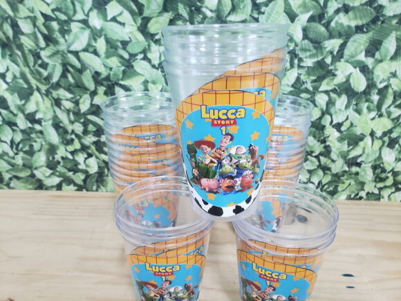 Toy Story Copos 300 ml Personalizados Pronta Entrega