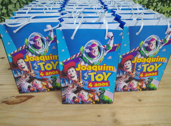 Toy Story Sacola Personalizada Pronta Entrega