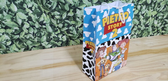 Toy Story Sacola Tam Médio 24x17x8 cm Personalizada