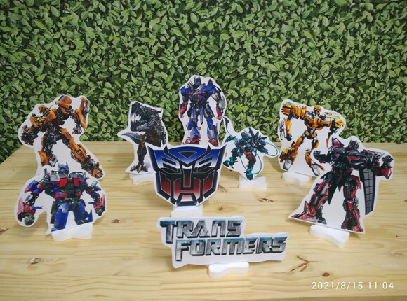 Transformers Kit de Mesa Displays 9 Peças P Entrega