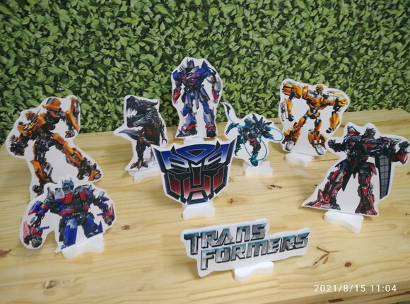 Transformers Kit de Mesa Displays 9 Peças P Entrega
