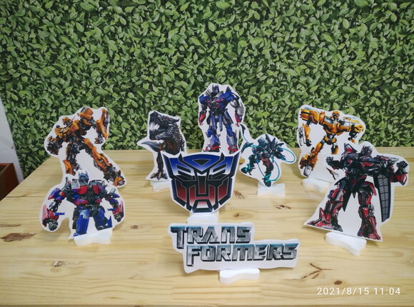 Transformers Kit de Mesa Displays 9 Peças P Entrega