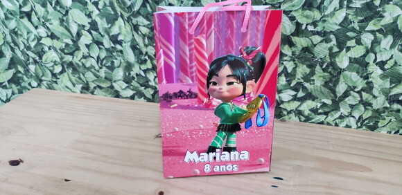 Vanellote Sacola Personalizada Pronta Entrega