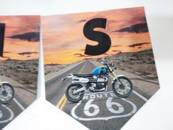 Varal Route 66 Parabens Mais Nome Personalizado