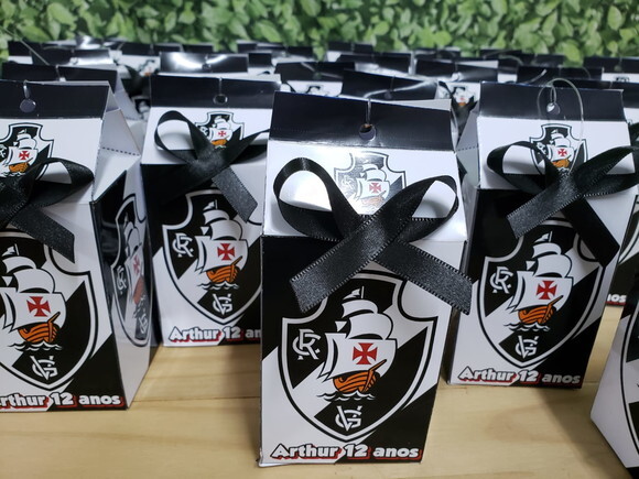 Vasco Lembrancinha Caixa Milk Personalizada