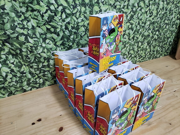 Vingadores Baby Sacola Personalizada Pronta Entrega