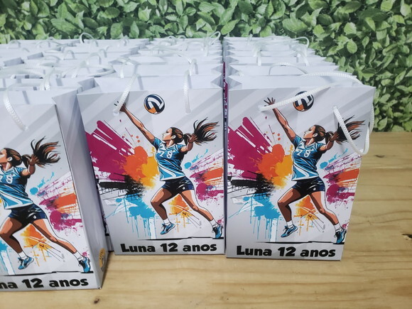 Volley Ball Sacola Personalizada Pronta Entrega