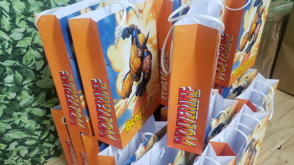 Wolverine Sacola Personalizada Pronta Entrega