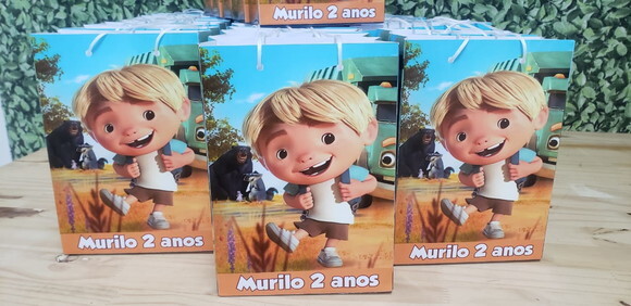 Zé Coleta Sacola Personalizada Pronta Entrega